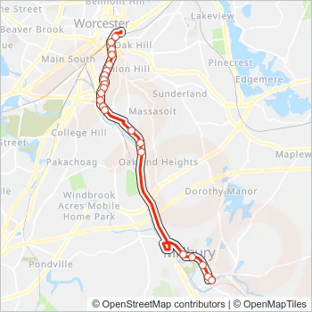 4 Bus Line Map