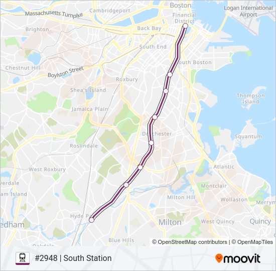 FAIRMOUNT train Line Map