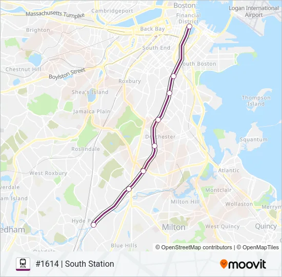 FAIRMOUNT Train Line Map