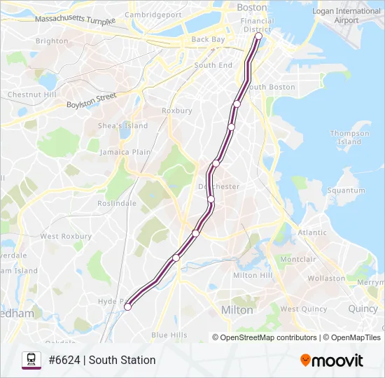 FAIRMOUNT Train Line Map
