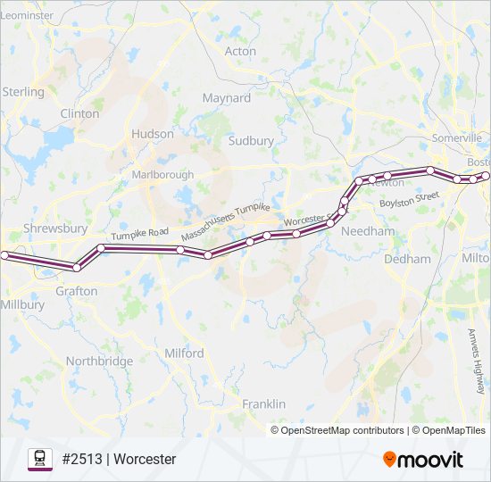framinghamworcester-route-schedules-stops-maps-2517-worcester