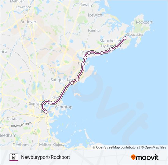 newburyportrockport Route Schedules, Stops & Maps 1104 North