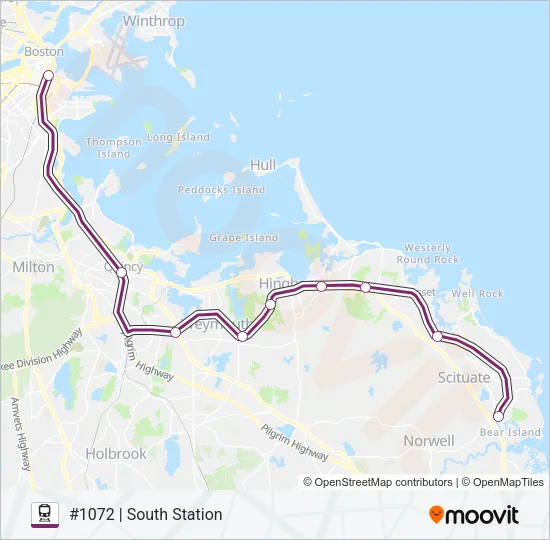 GREENBUSH Train Line Map