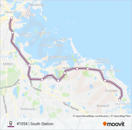 GREENBUSH Train Line Map