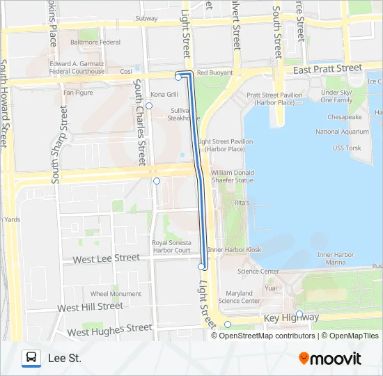 BANNER ROUTE Bus Line Map