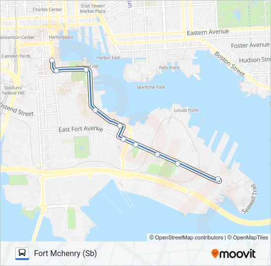 BANNER ROUTE Bus Line Map