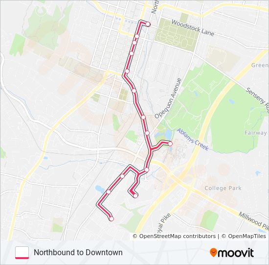 apple blossom mall Route Schedules, Stops & Maps Northbound to