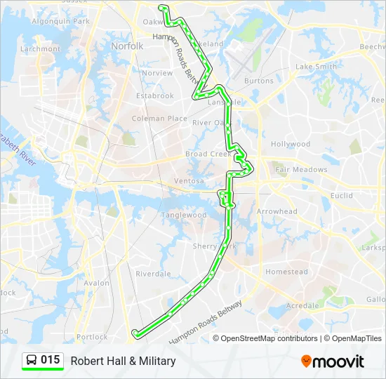 015 Bus Line Map