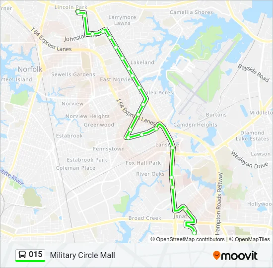 015 Bus Line Map
