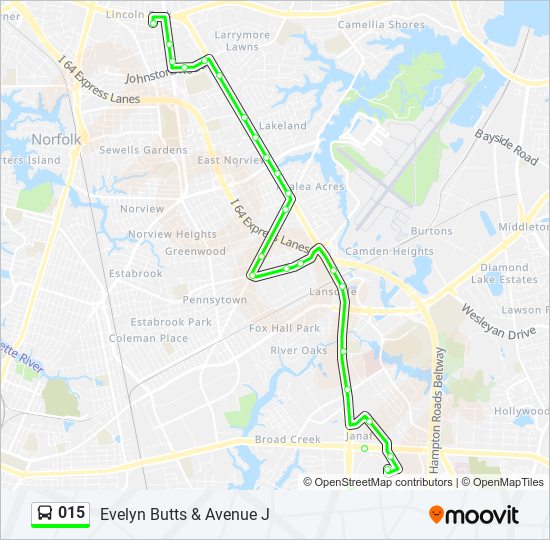 015 bus Line Map