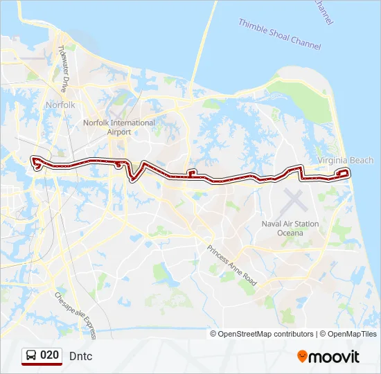 020 Bus Line Map