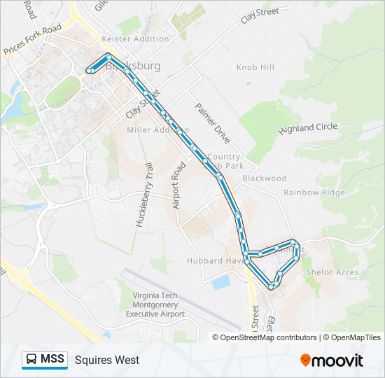MSS Bus Line Map