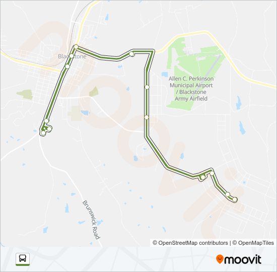 Ruta fort pickett line horarios, paradas y mapas (Actualizado)
