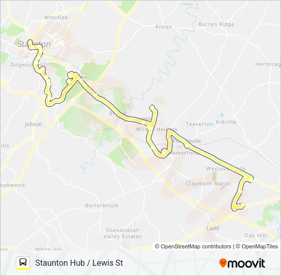 250 CONNECTOR Bus Line Map