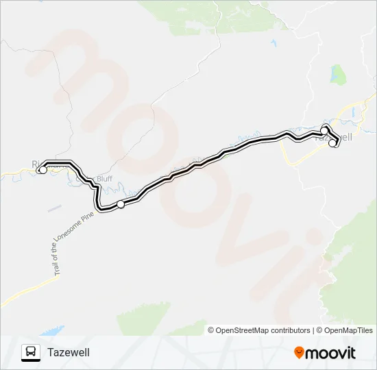 4 SEASONS WORK EXPRESS Bus Line Map