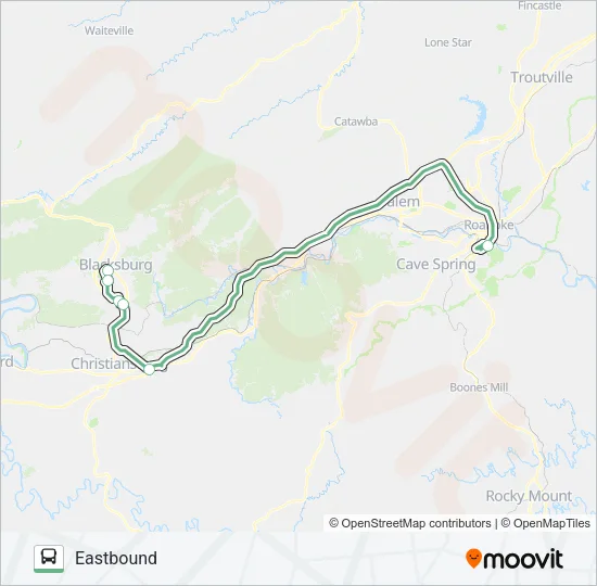 SMART WAY EXPRESS Bus Line Map