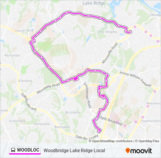 woodloc Route: Schedules, Stops & Maps - Woodbridge B Omnilink