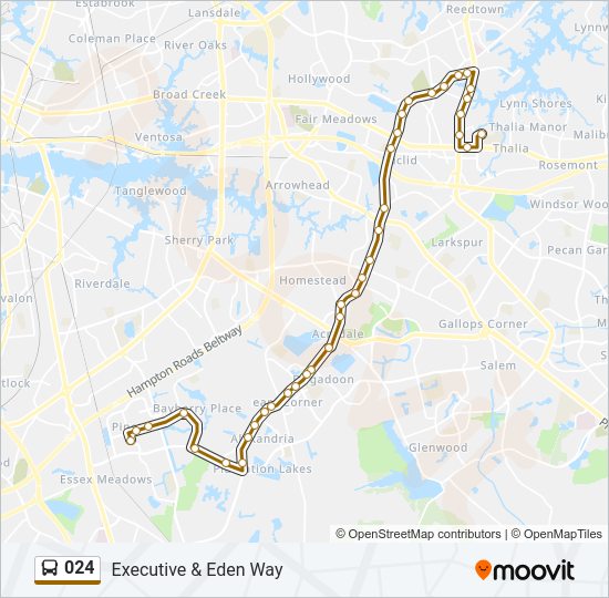 024 Bus Line Map
