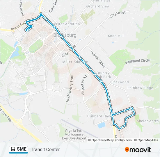 SME Bus Line Map
