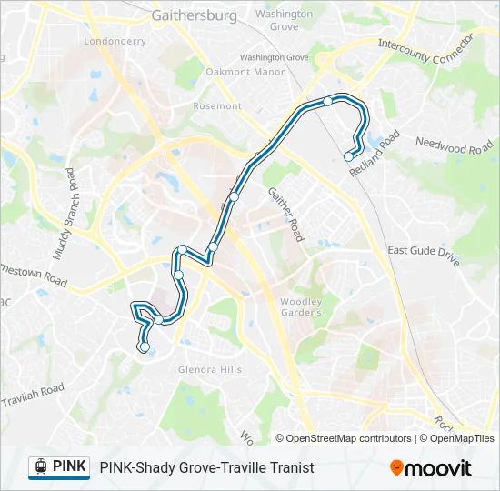 PINK  Line Map