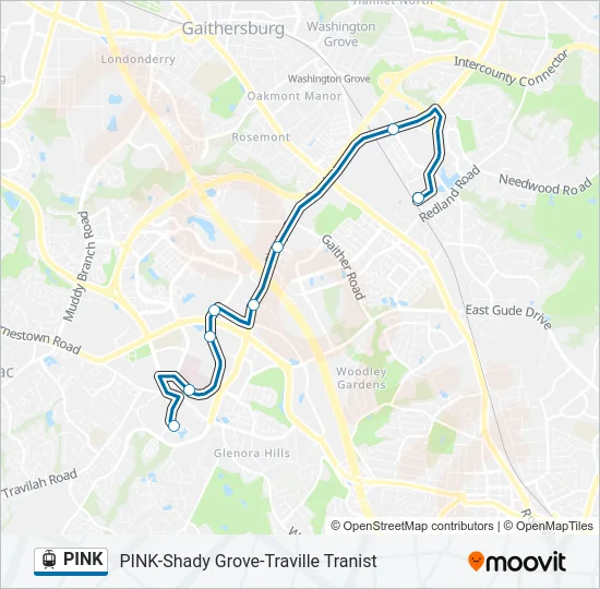 PINK  Line Map
