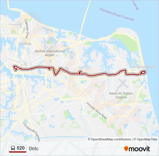 020 Bus Line Map