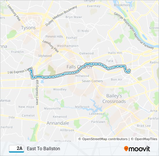 Route: Schedules, Stops & Maps - To Ballston (Updated)