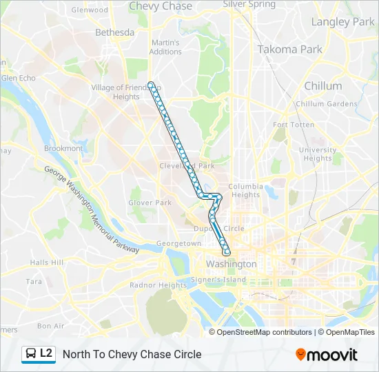 L2 Bus Line Map
