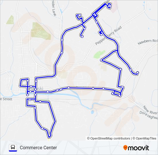 WALGREENS Bus Line Map