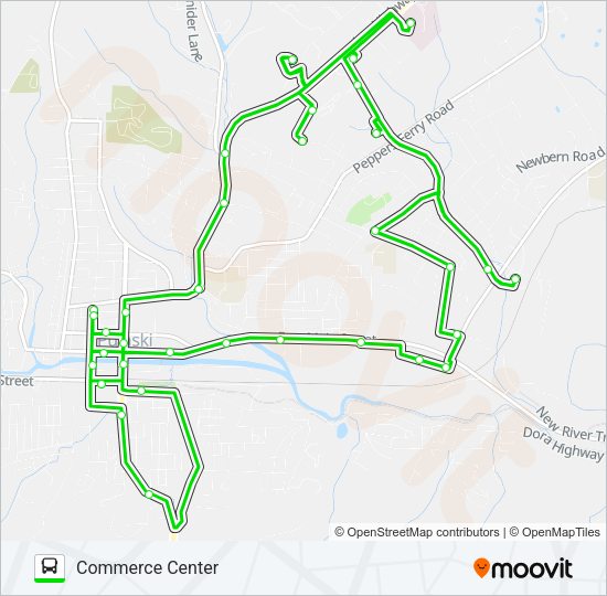 DOLLAR GENERAL Bus Line Map