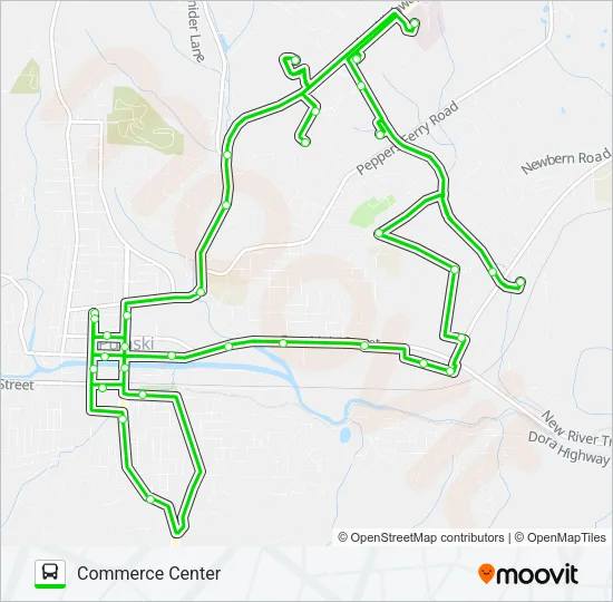 DOLLAR GENERAL Bus Line Map