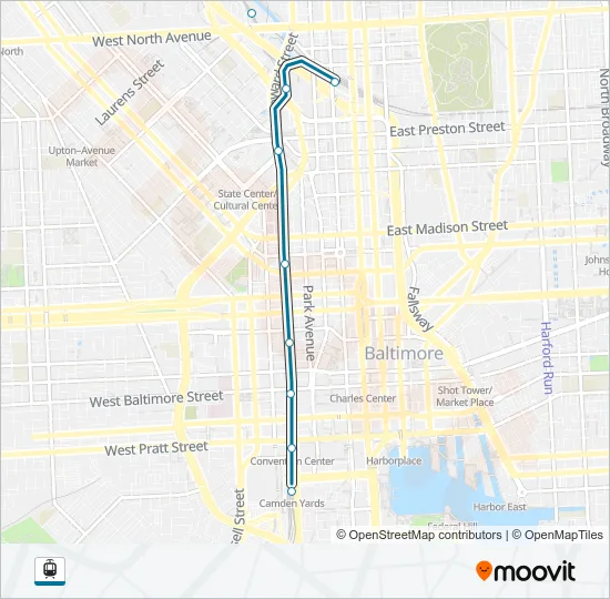 LIGHT RAILLINK Light Rail Line Map