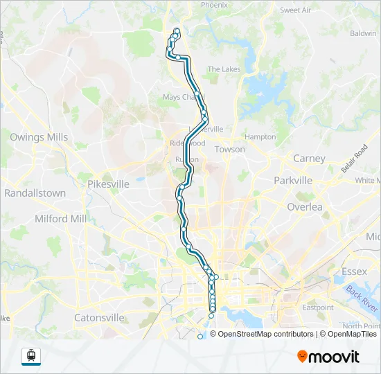 LIGHT RAILLINK Light Rail Line Map