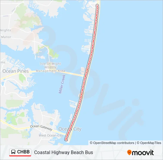 CHBB Bus Line Map
