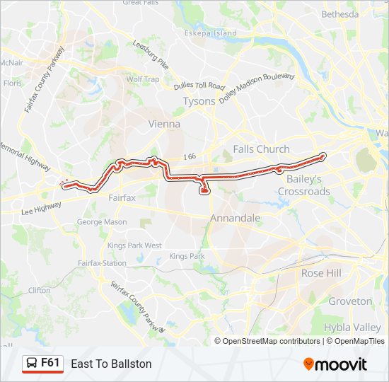 F61 Bus Line Map