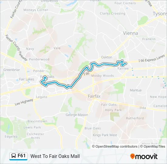 F61 Bus Line Map