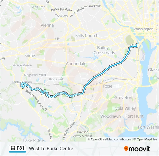 F81 Bus Line Map