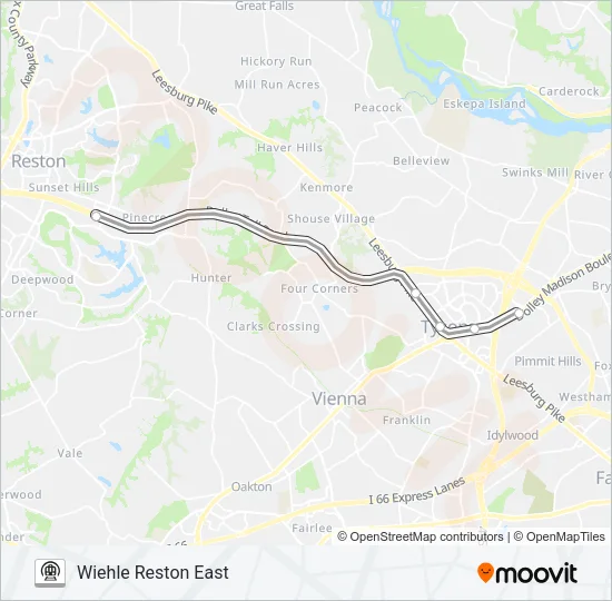 SILVER Metro Line Map