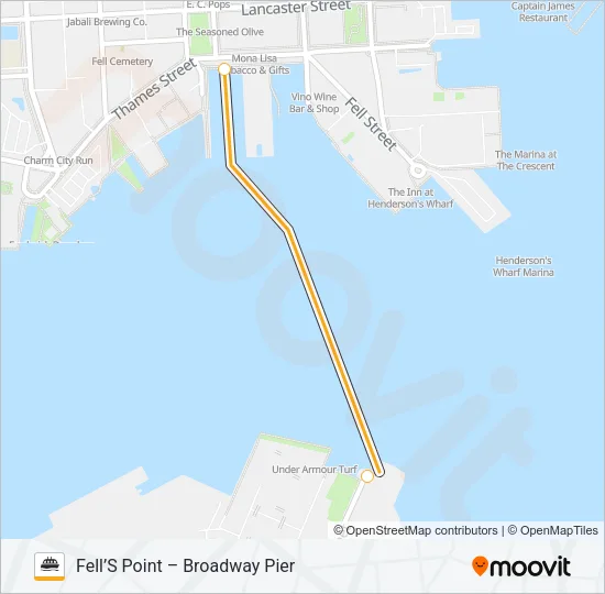 LOCAL LINE Ferry Line Map