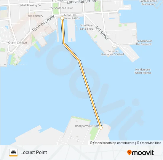 LOCAL LINE Ferry Line Map