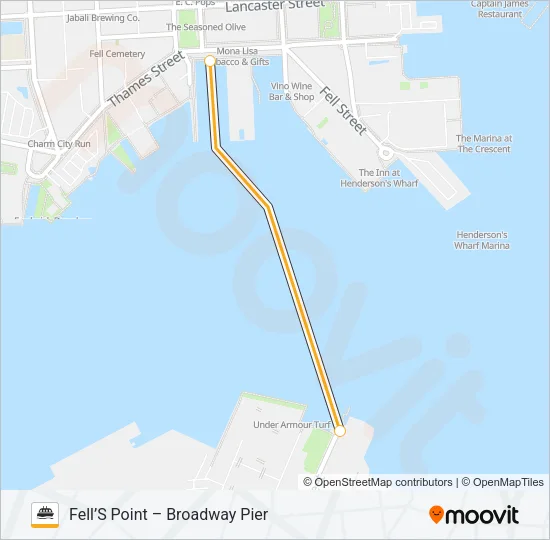 LOCAL LINE Ferry Line Map