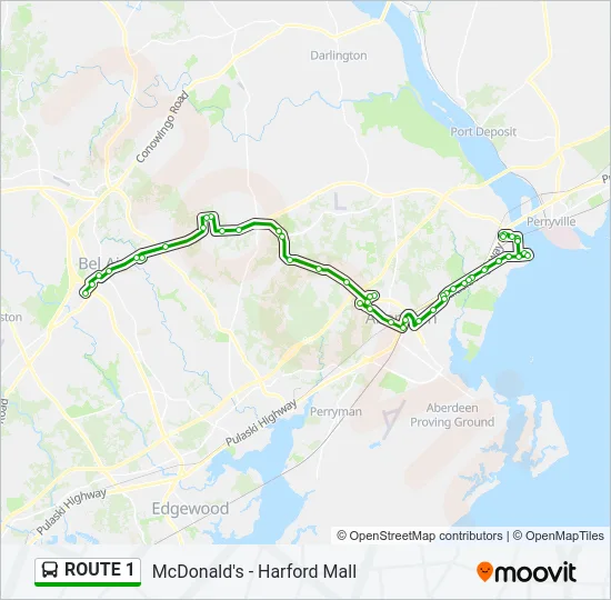 ROUTE 1  Line Map