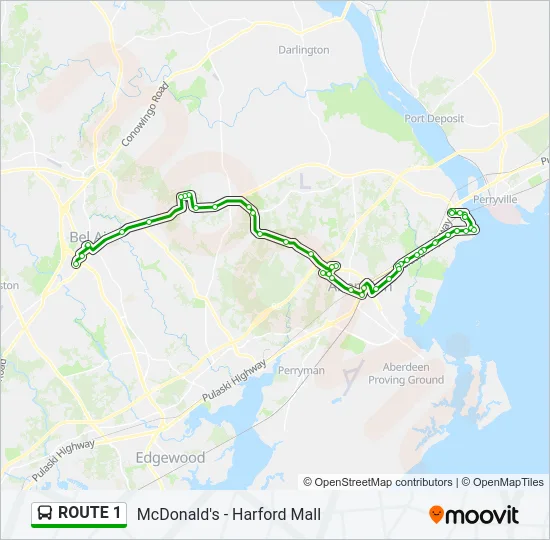 ROUTE 1  Line Map
