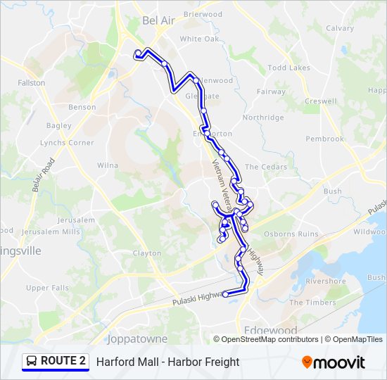 ROUTE 2  Line Map