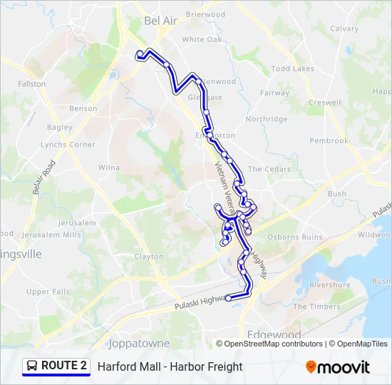ROUTE 2  Line Map