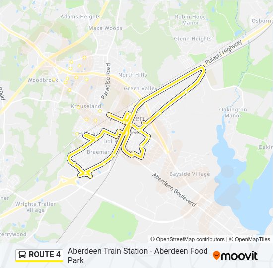 ROUTE 4  Line Map