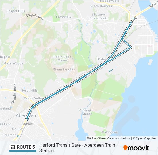 ROUTE 5  Line Map