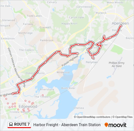 ROUTE 7  Line Map