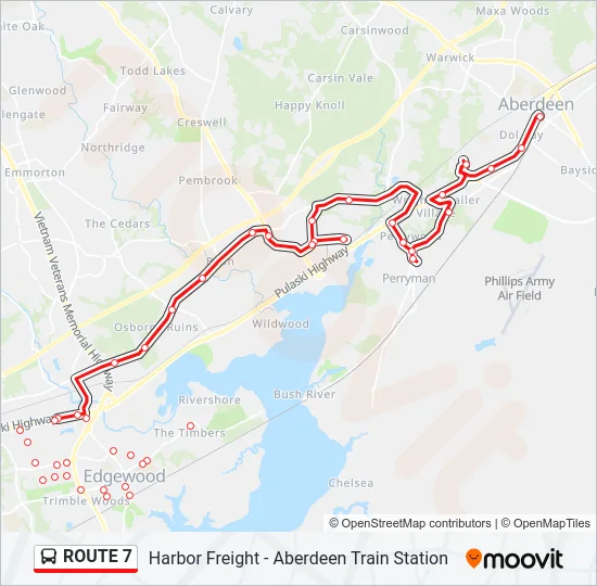 ROUTE 7  Line Map