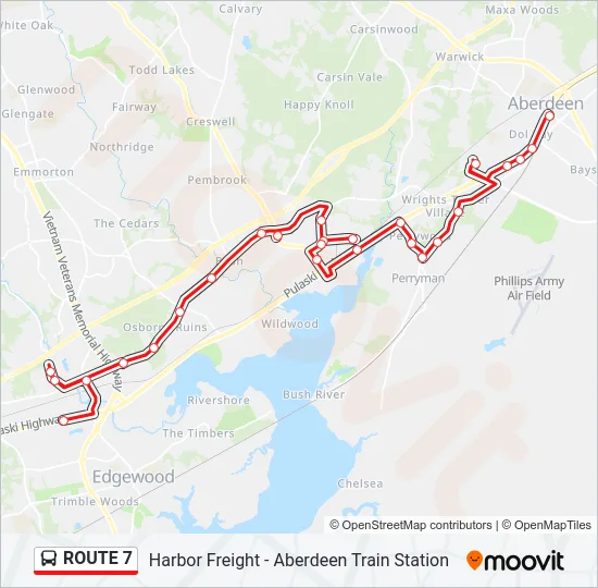 ROUTE 7  Line Map